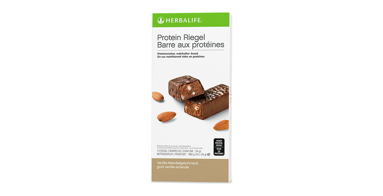 Protein Riegel Vanille-Mandel, 14 Riegel je 35 g