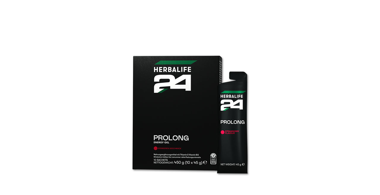 H24 Prolong Energy Gel, 10 Portionen
