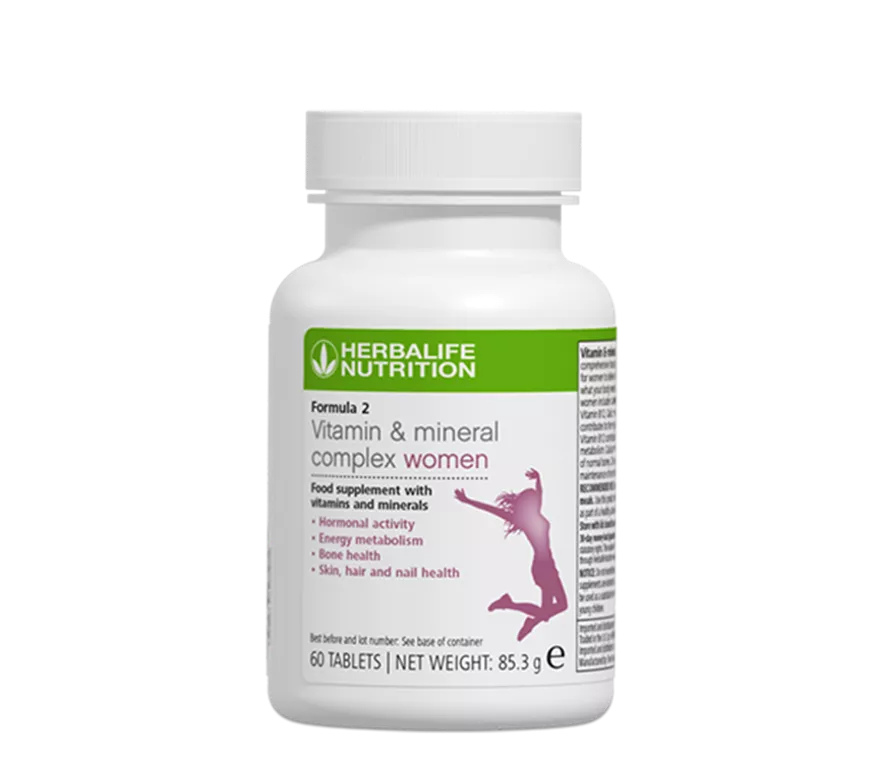 Herbalife Formula 2 Vitamin & Mineral Complex Women 60 Tablets
