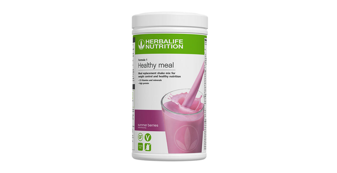 HERBALIFE Healthy Meal プロテイン ドリンク 4缶セット Formula 1 Healthy Meal Summer Berries | Herbalife Ghana