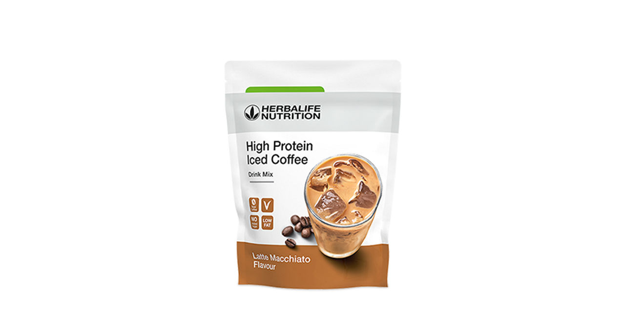 High Protein Iced Coffee Latte Macchiato 308g