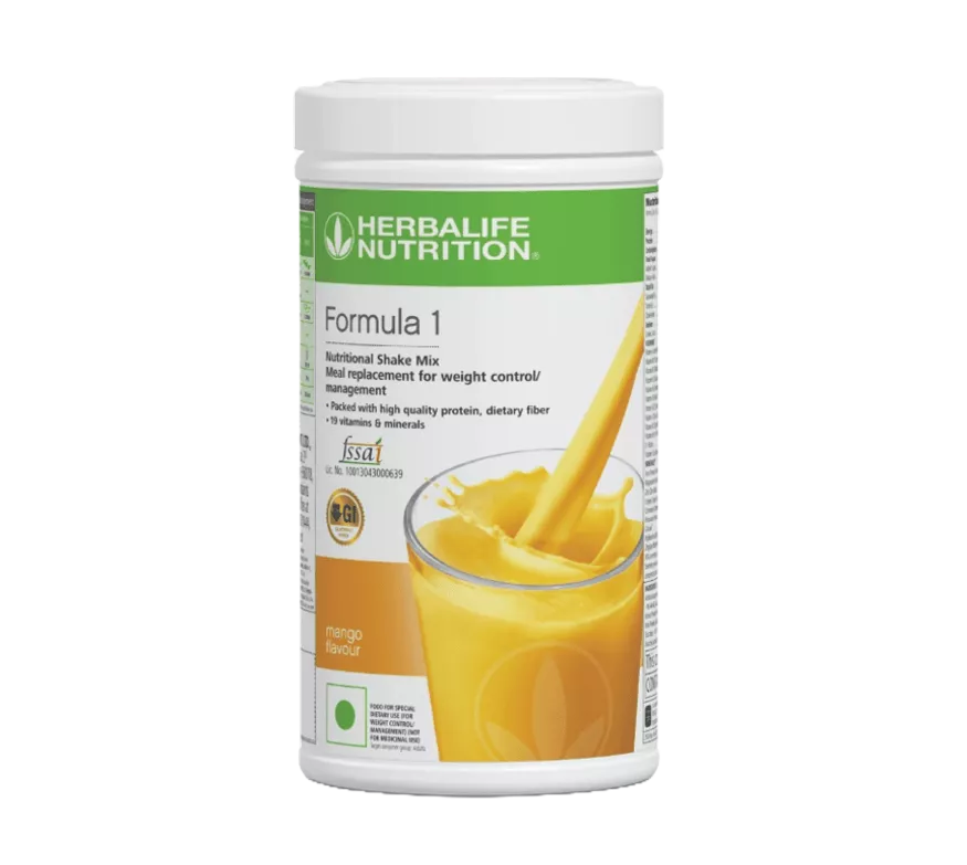 Formula 1 Nutritional Shake Mix Mango flavour | Herbalife India