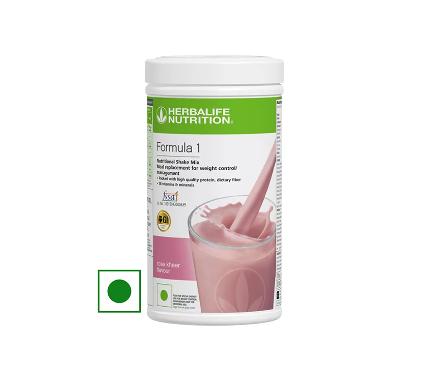 Herbalife Formula 1 Nutritional Shake Mix Rose Kheer 500g