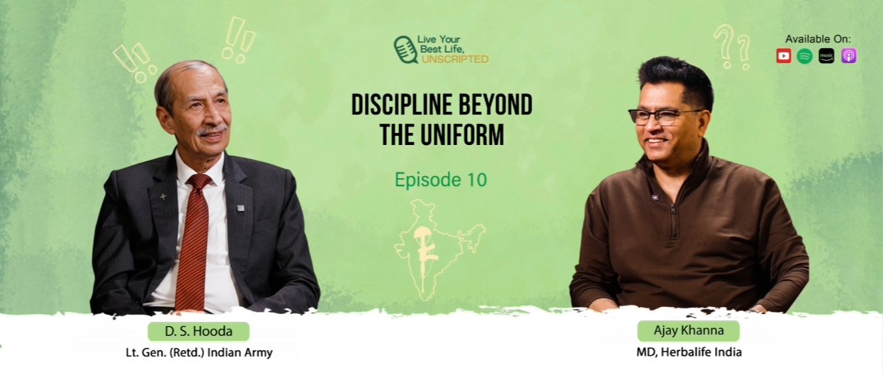 Lt. Gen. D. S. Hooda on Leadership & Resilience
