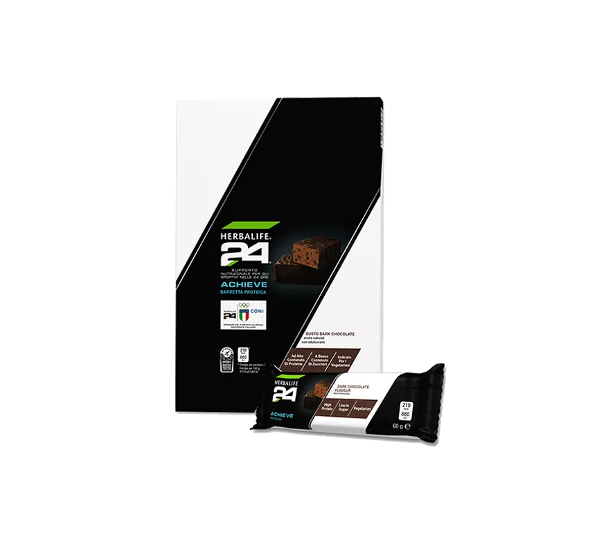 Herbalife24 Achieve Barrette Proteiche Dark Chocolate 6 x 60g