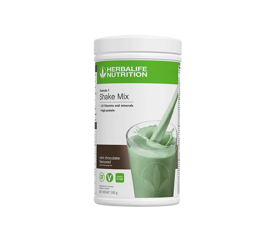 Formula 1 Shake Mix Mint Chocolate Herbalife Lesotho