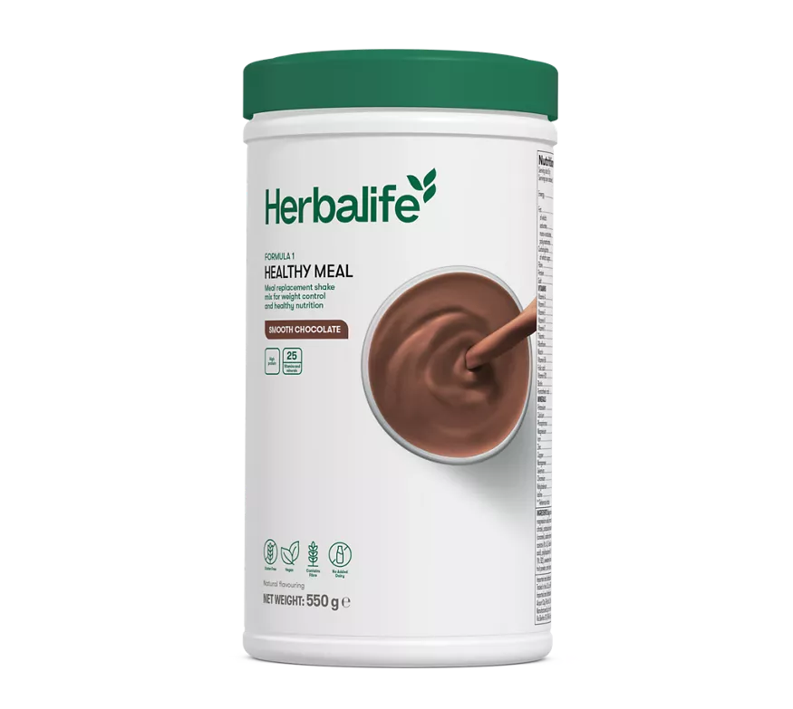 HERBALIFE ハーバライフ　フォーミュラ1 チョコレート& バナナ　2本 Formula 1 Healthy Meal Smooth Chocolate | Herbalife Malta