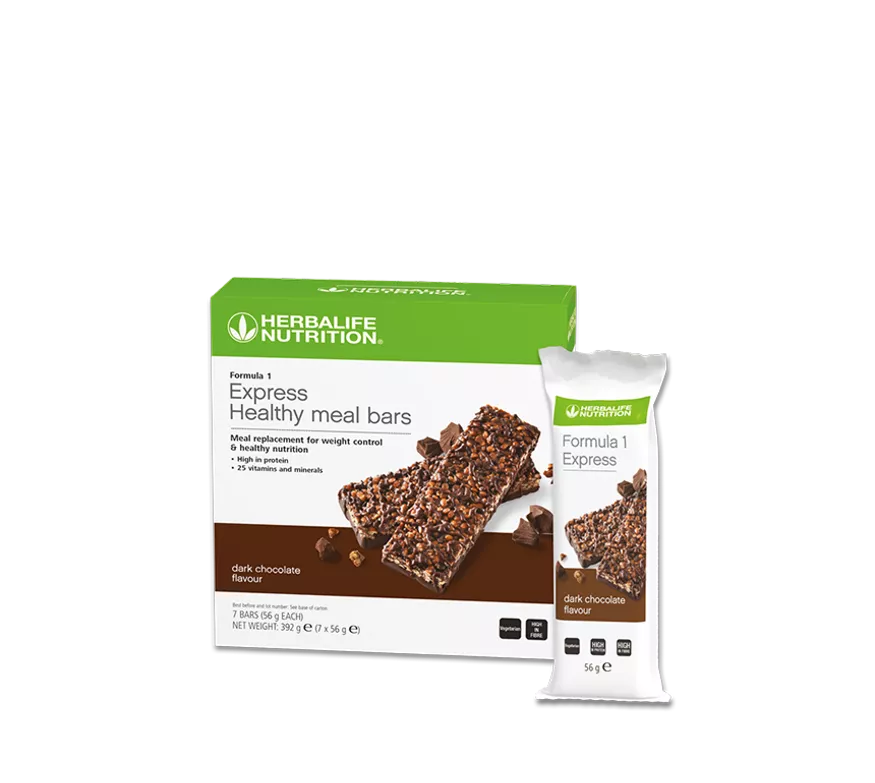 Formula 1 Express Healthy Meal Bars Dark Chocolate | Herbalife Malta