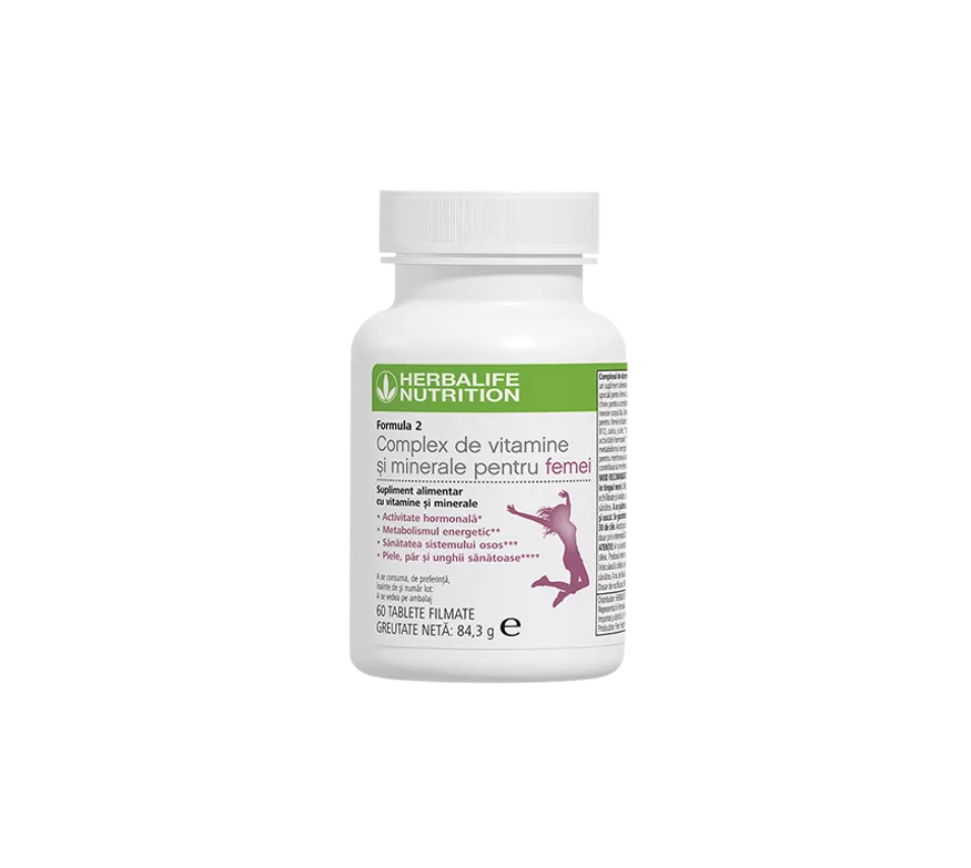 Herbalife Formula 2 Complex de Vitamin şi Minerale pentru Femei 84,3g