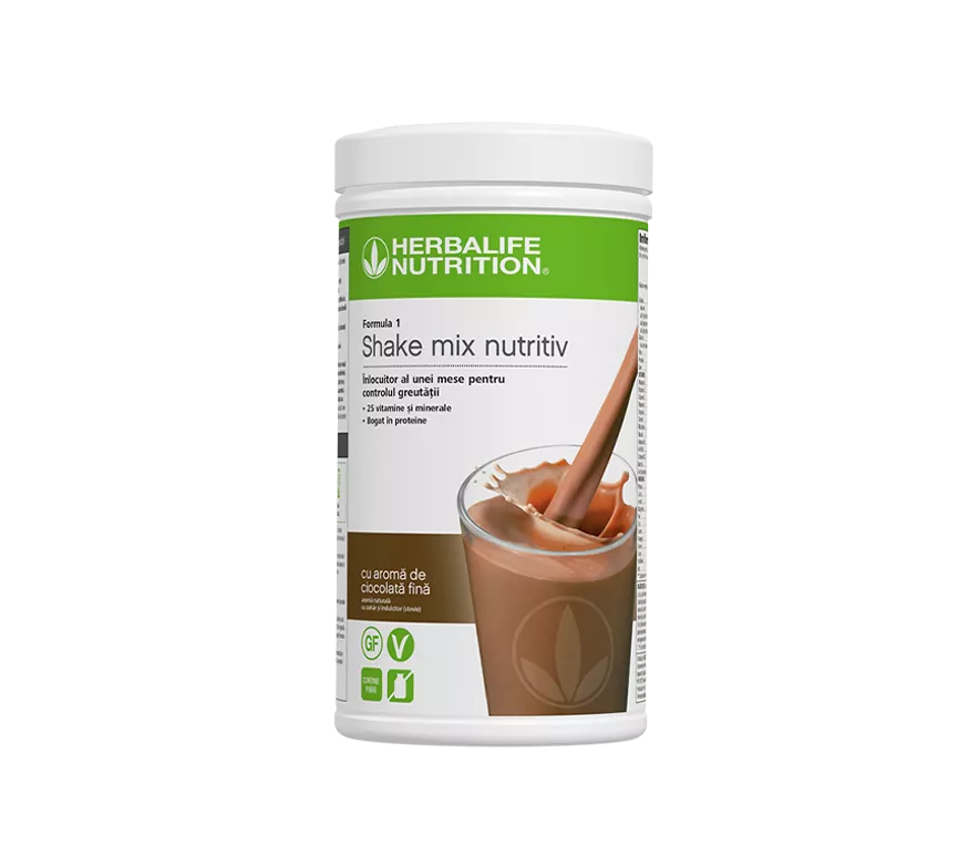 Herbalife Formula 1 Shake Mix Nutritiv Ciocolată Fină 550g