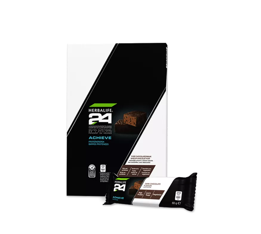 Herbalife24® Achieve Proteïnerepen Pure Chocolade 6x60g