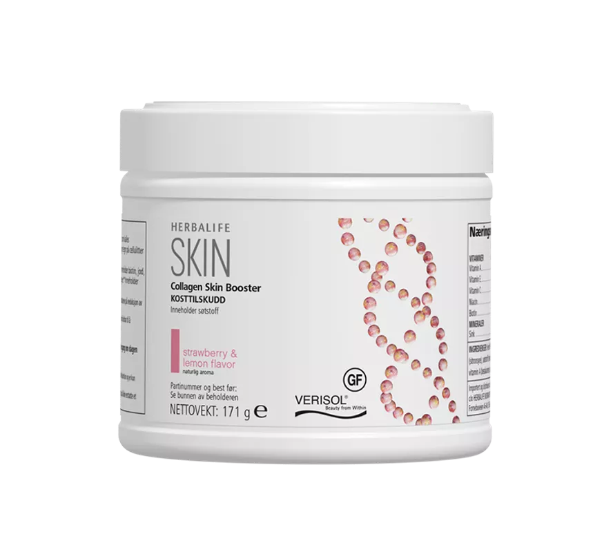 Herbalife SKIN Collagen Skin Booster Strawberry & Lemon 171g