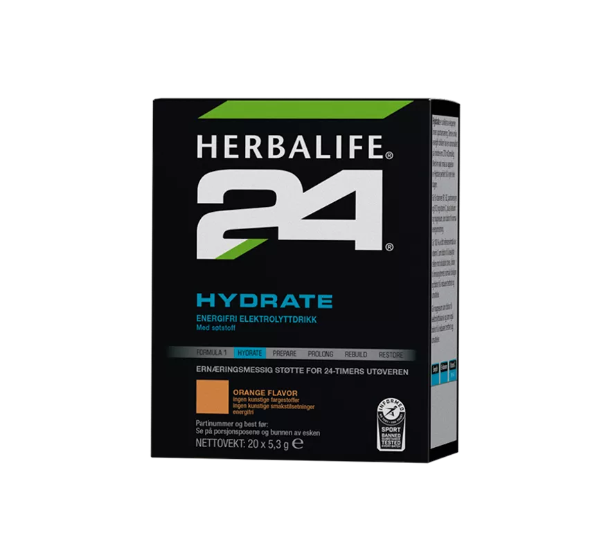 Herbalife24® Hydrate Appelsin 20x5,3g