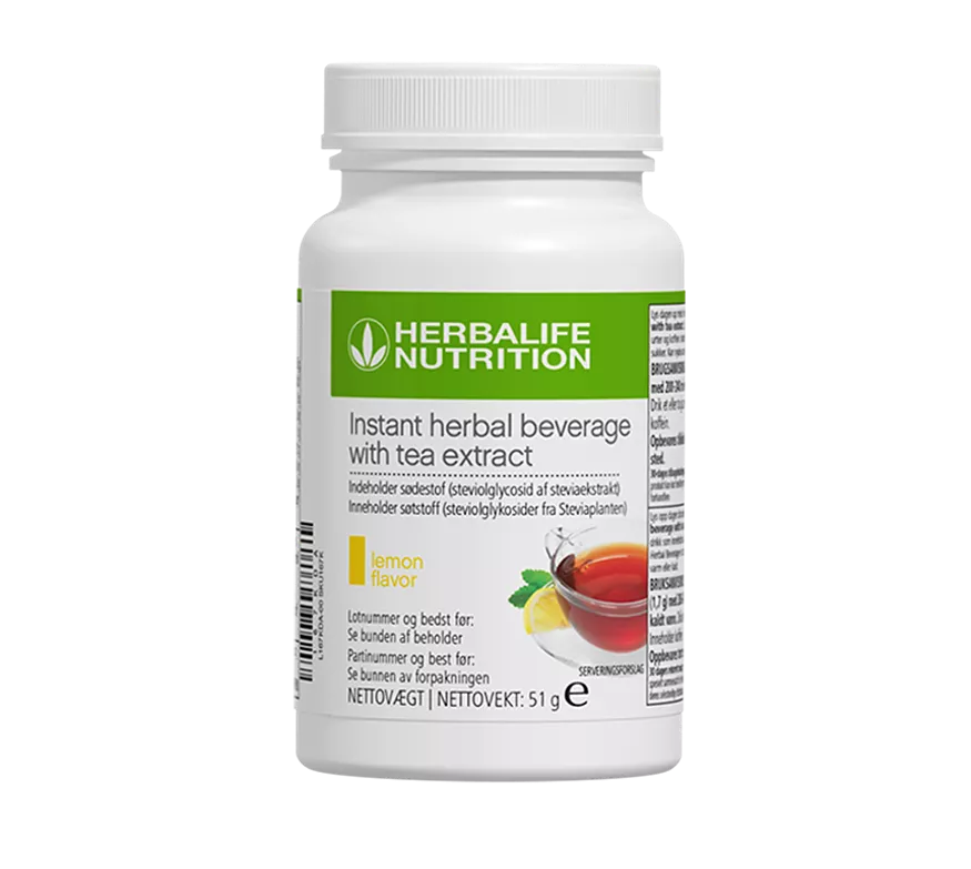 Instant Herbal Beverage with Tea Extracts Lemon Herbalife