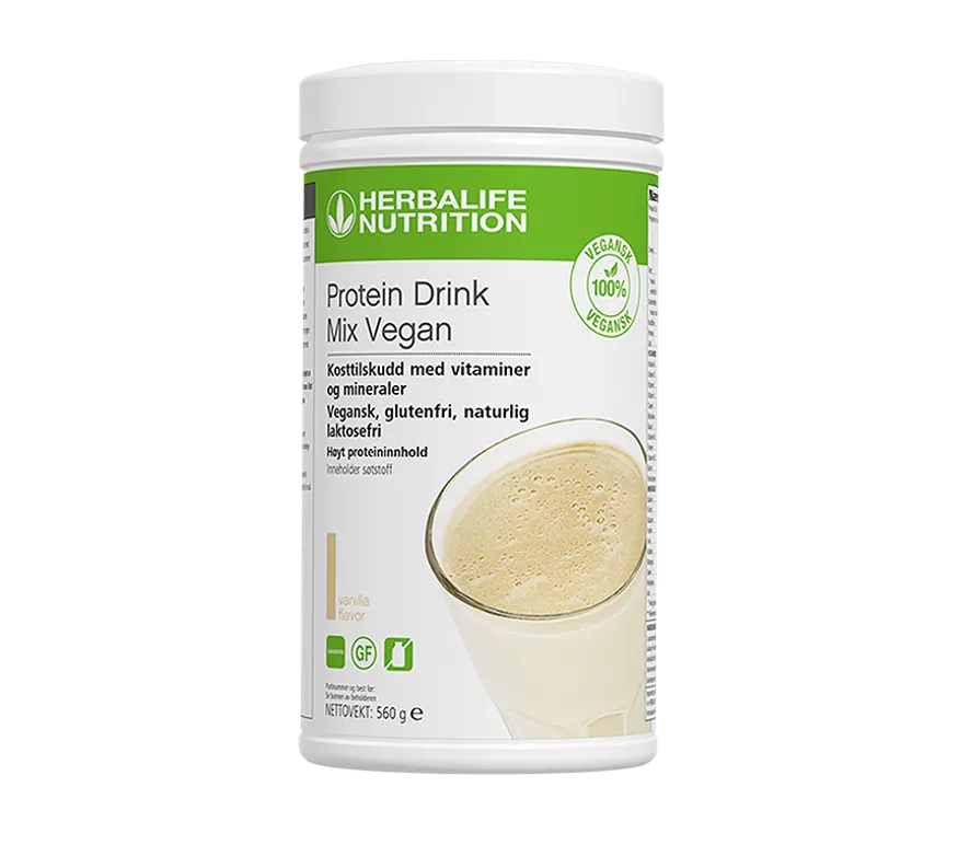 Herbalife Protein Drink Mix Vegan Vanilla 560g