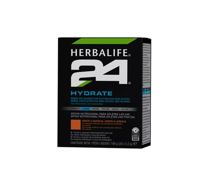 Hydrate Herbalife24® Laranja 20x5,3g