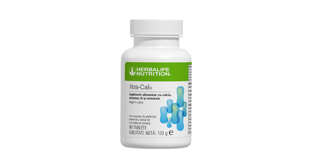XTRA-CAL® - SUPLIMENT DE CALCIU, VITAMINA D ȘI MINERALE 131 G