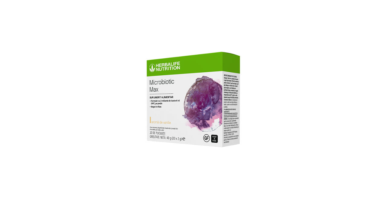MICROBIOTIC MAX - CU AROMĂ DE VANILIE