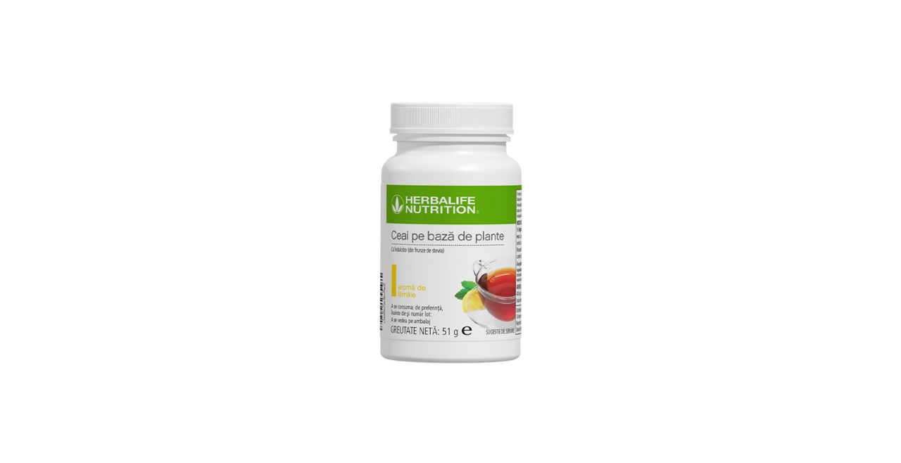 CEAI INSTANT PE BAZĂ DE PLANTE CU AROMĂ DE LĂMÂIE 51 G