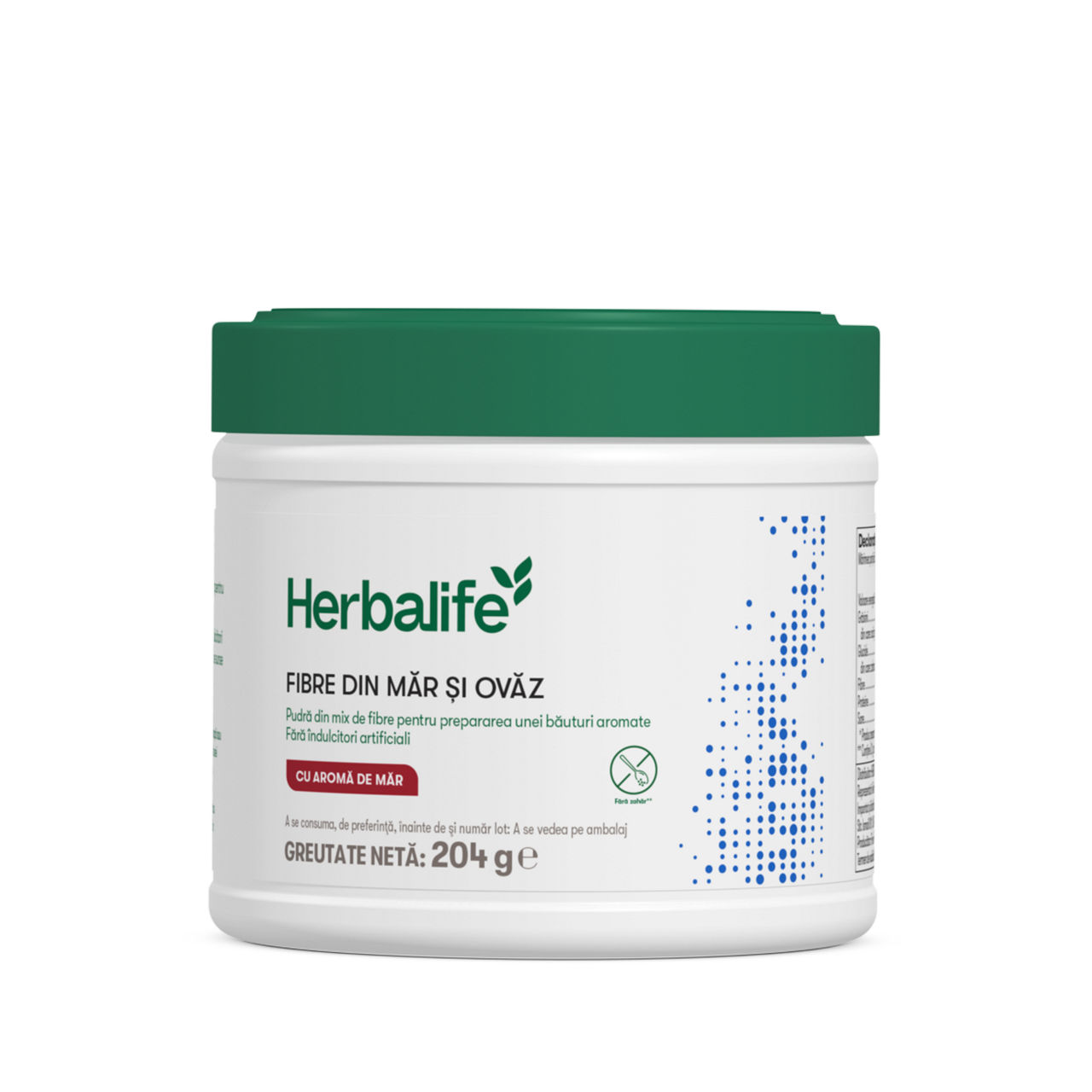 FIBRE DIN MĂR ȘI OVAZ FĂRĂ ZAHĂR (OAT APPLE FIBER)