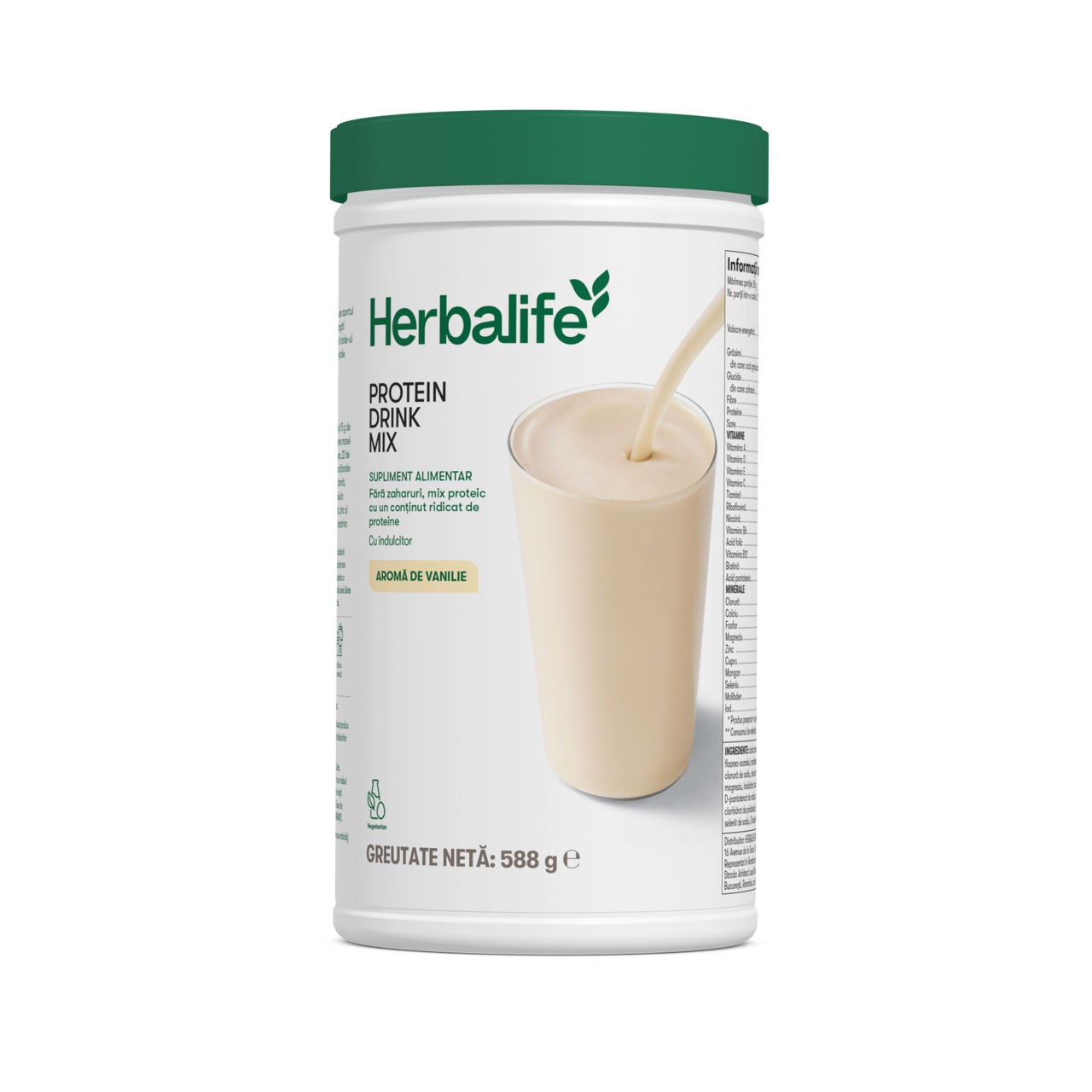 PROTEIN DRINK MIX - CU AROMĂ DE VANILIE