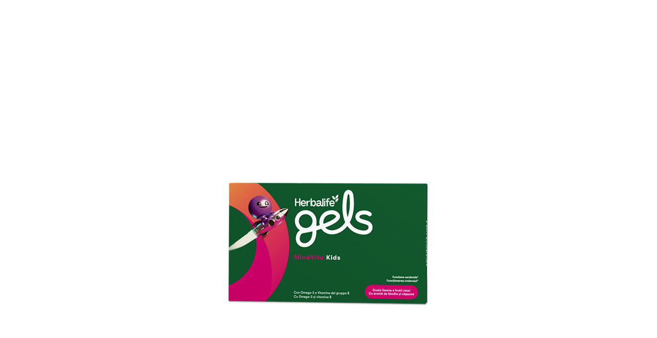 HERBALIFE GELS MINDVITA KIDS (30 GELS)