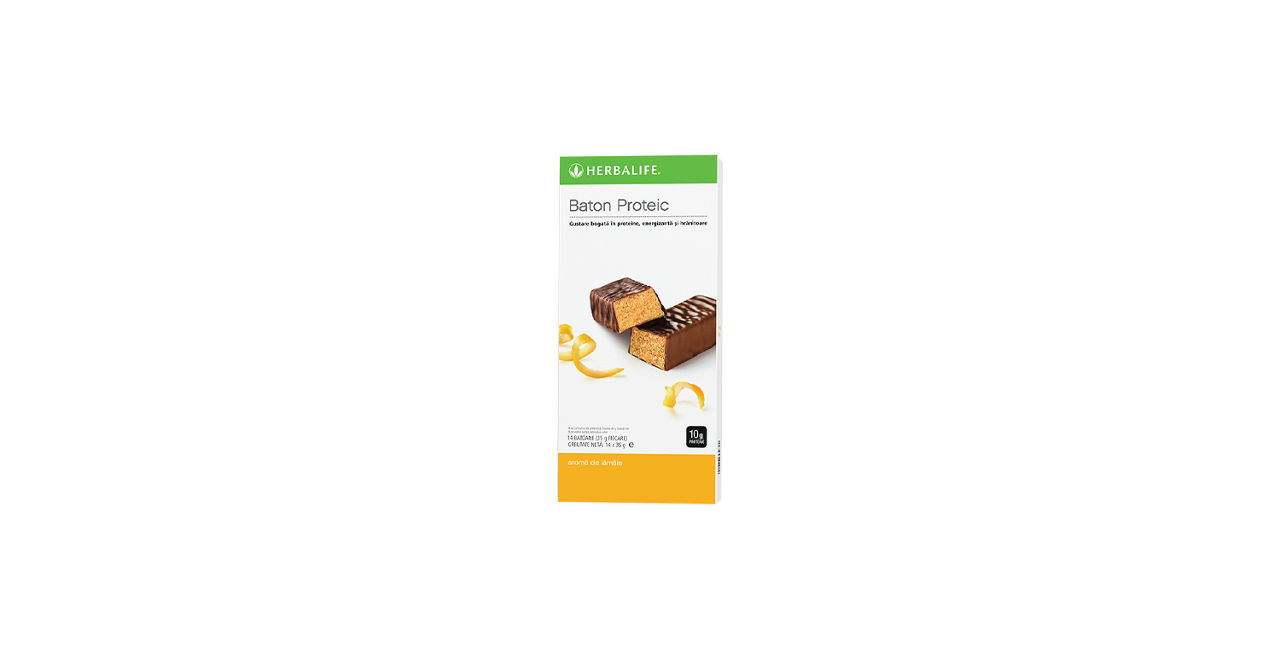BATOANE PROTEICE CU AROMĂ DE LĂMÂIE - SET 14 BUC