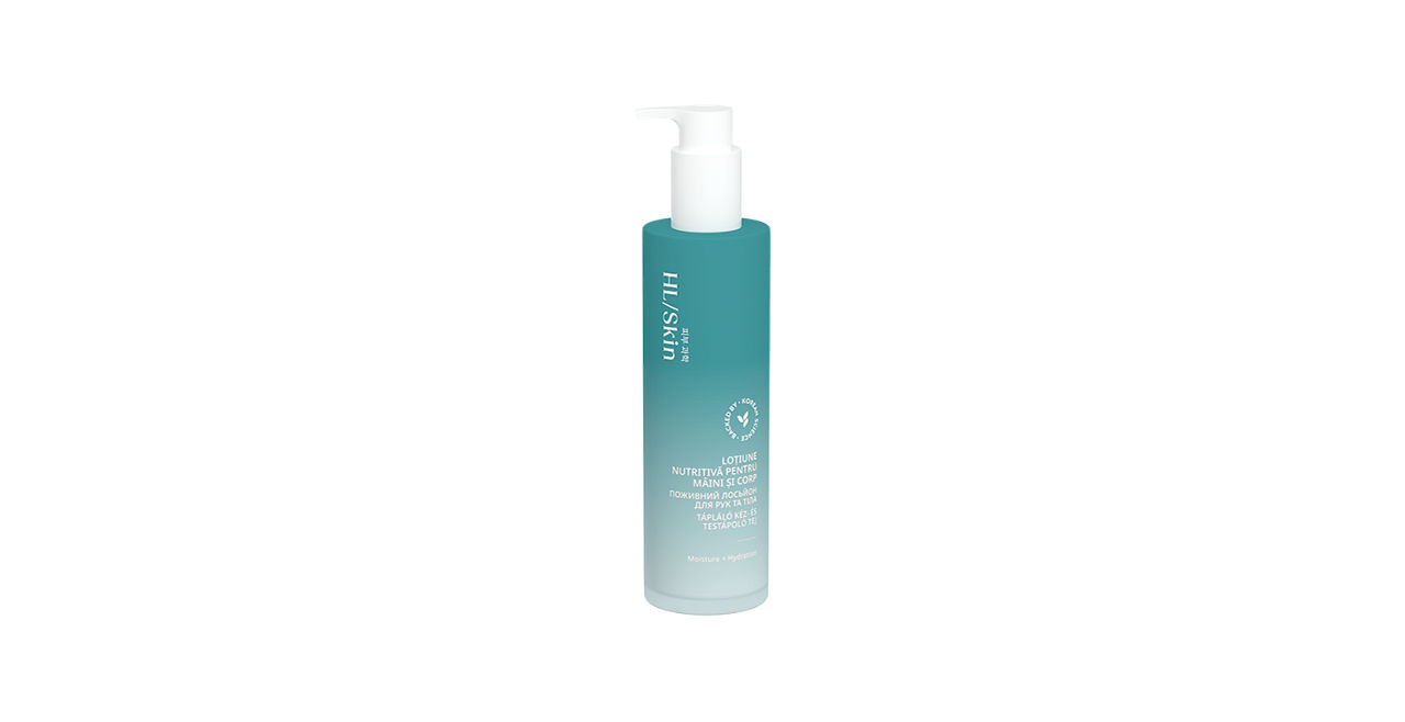 HL/SKIN LOȚIUNE NUTRITIVĂ PENTRU MÂINI & CORP (147ML)