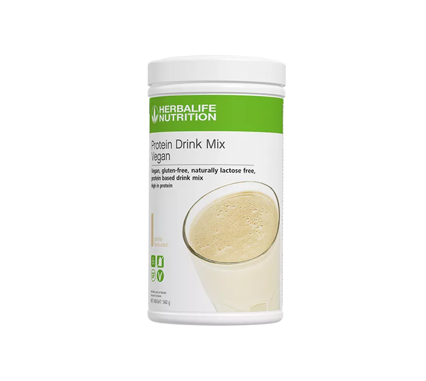 Herbalife Protein Drink Mix Vegan Vanilla flavoured 560g