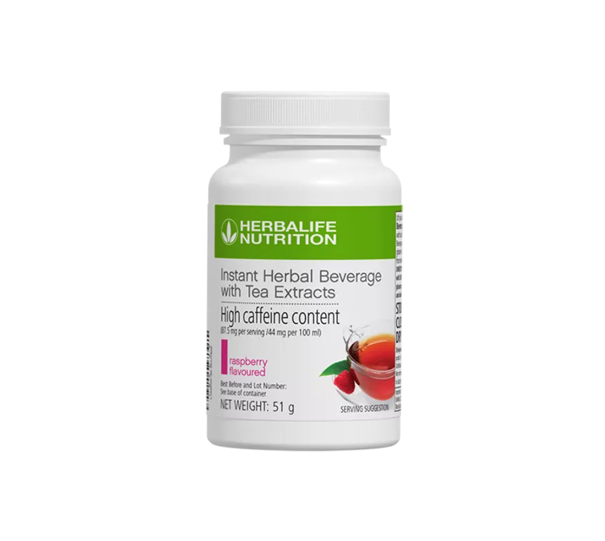 Herbalife Instant Herbal Beverage with Tea Extracts raspberry flavoured 51g