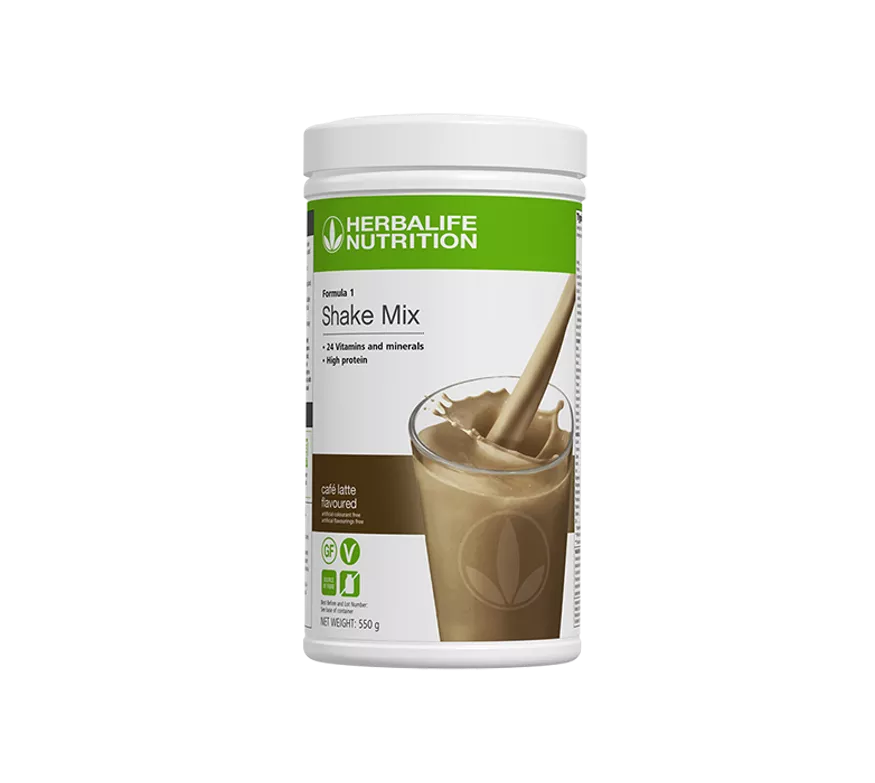 Herbalife Formula 1 Shake Mix Café latte flavoured 550g