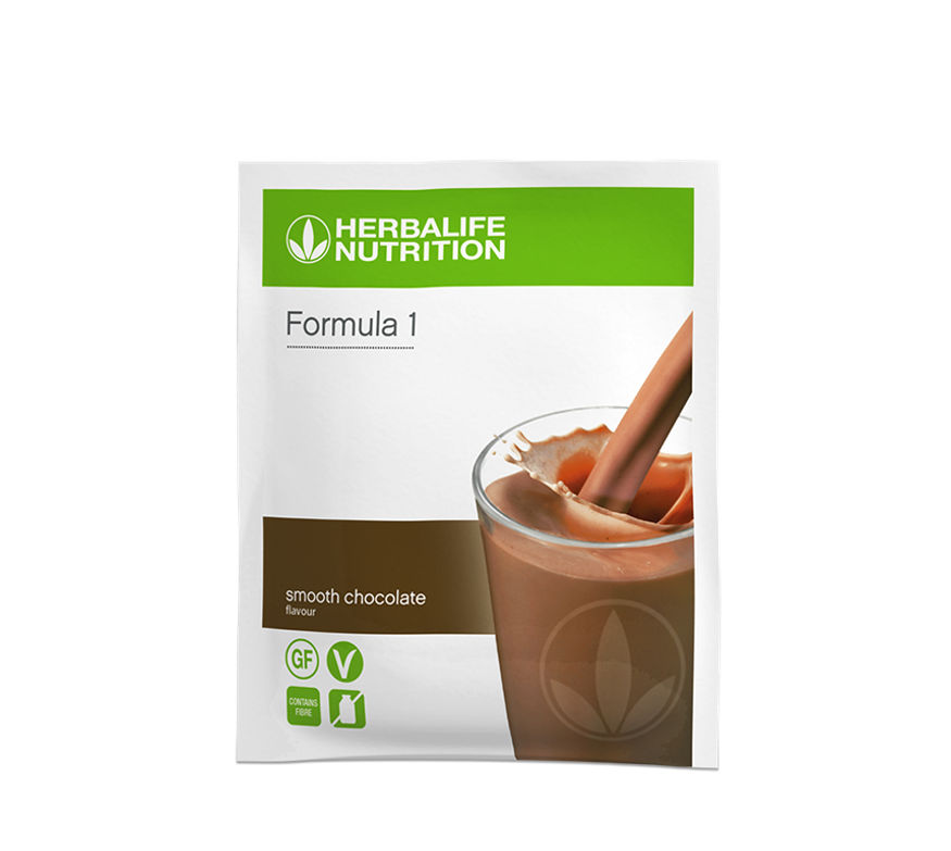 Herbalife Nutrition Formula 1 Nutritional Shake Mix - Dutch Chocolate 500 Gm