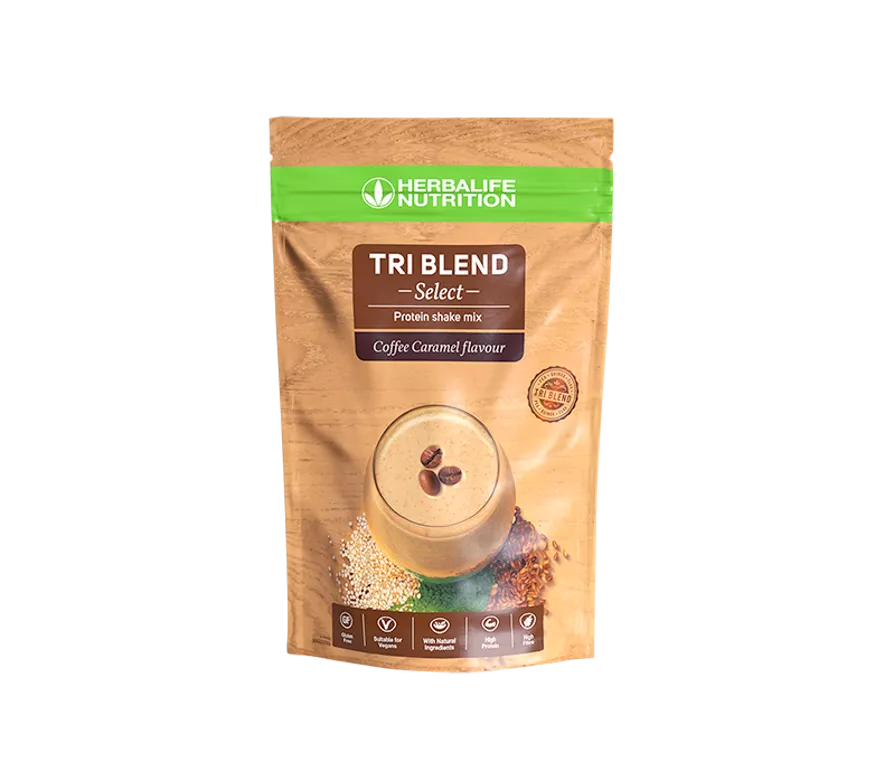 Herbalife Tri Blend Select Café Caramel 600g 
