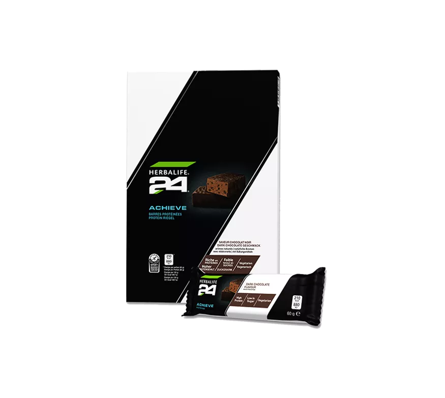 Herbalife24® Achieve Protein Riegel Dark Chocolate 6x60g