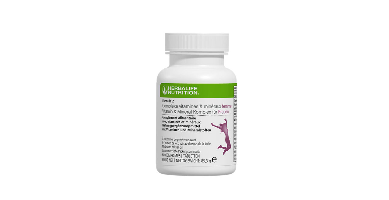 Formula 2 Complexe vitamines & minéraux femme