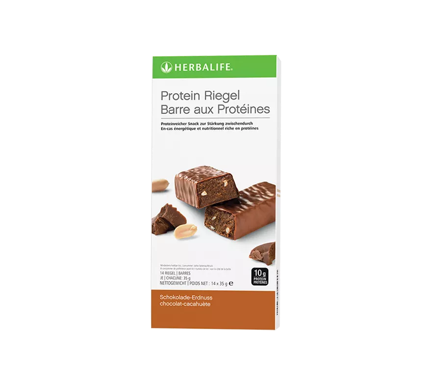 Herbalife Protein Riegel Schokolade-Erdnuss 14x35g