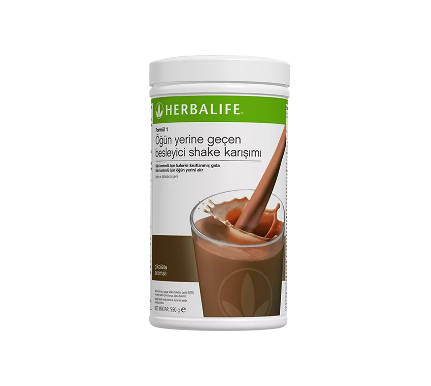 Herbalife Formül 1 Öğün Yerine Geçen Besleyici Shake Karışımı Çikolata 550g