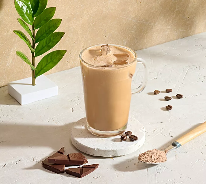 High Protein Iced Coffee Mocha Herbalife UK