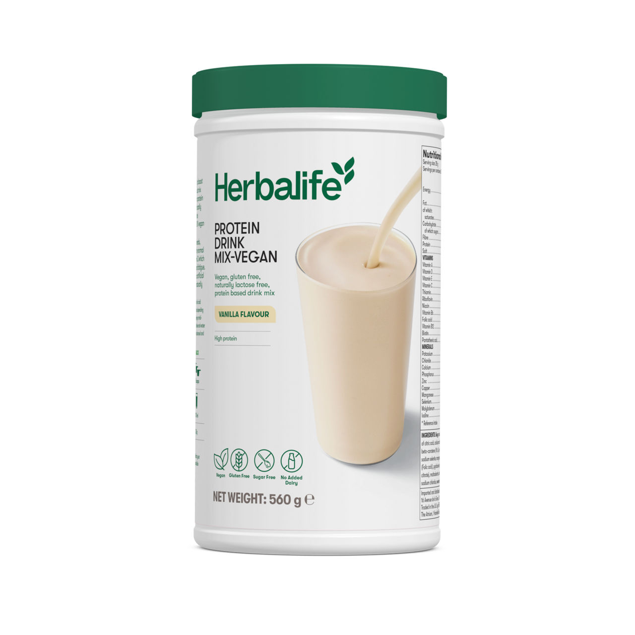 Protein-Getränkemix Vegan Vanillegeschmack, 20 Portionen