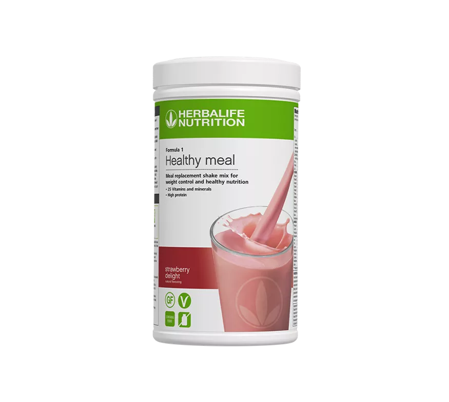 Formula 1 Healthy Meal Strawberry Delight 550g | Herbalife U.K.