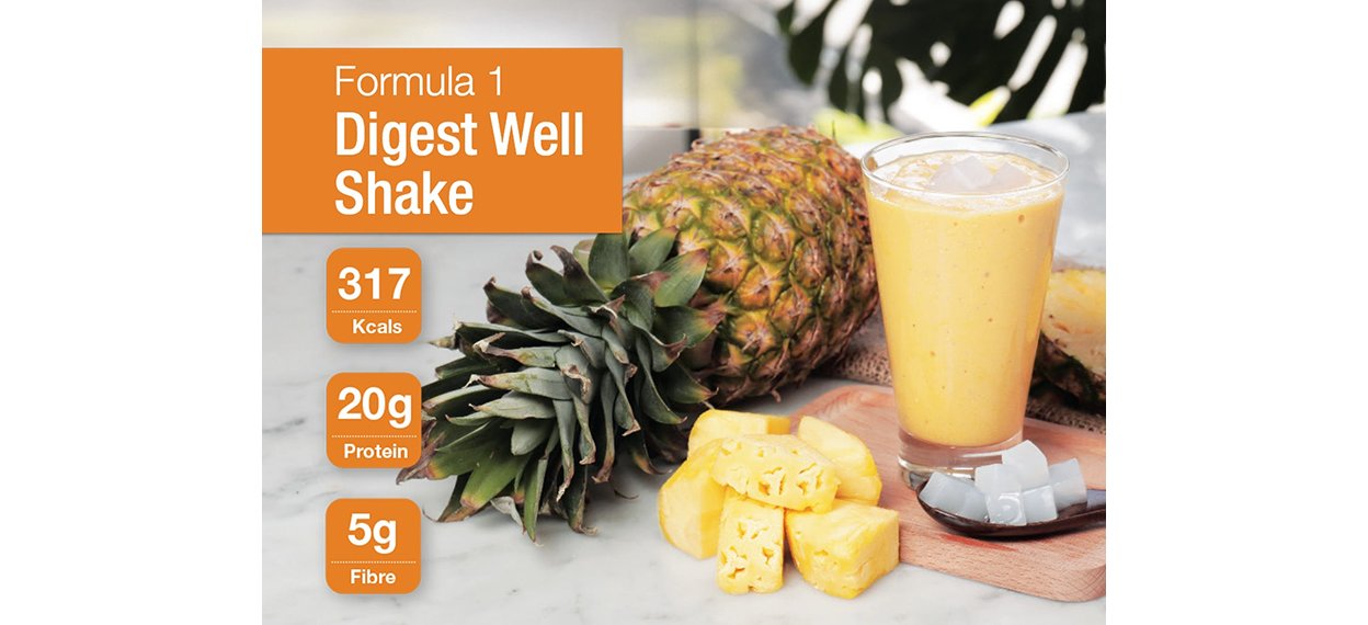 1 Glass of Shake with Pineapple