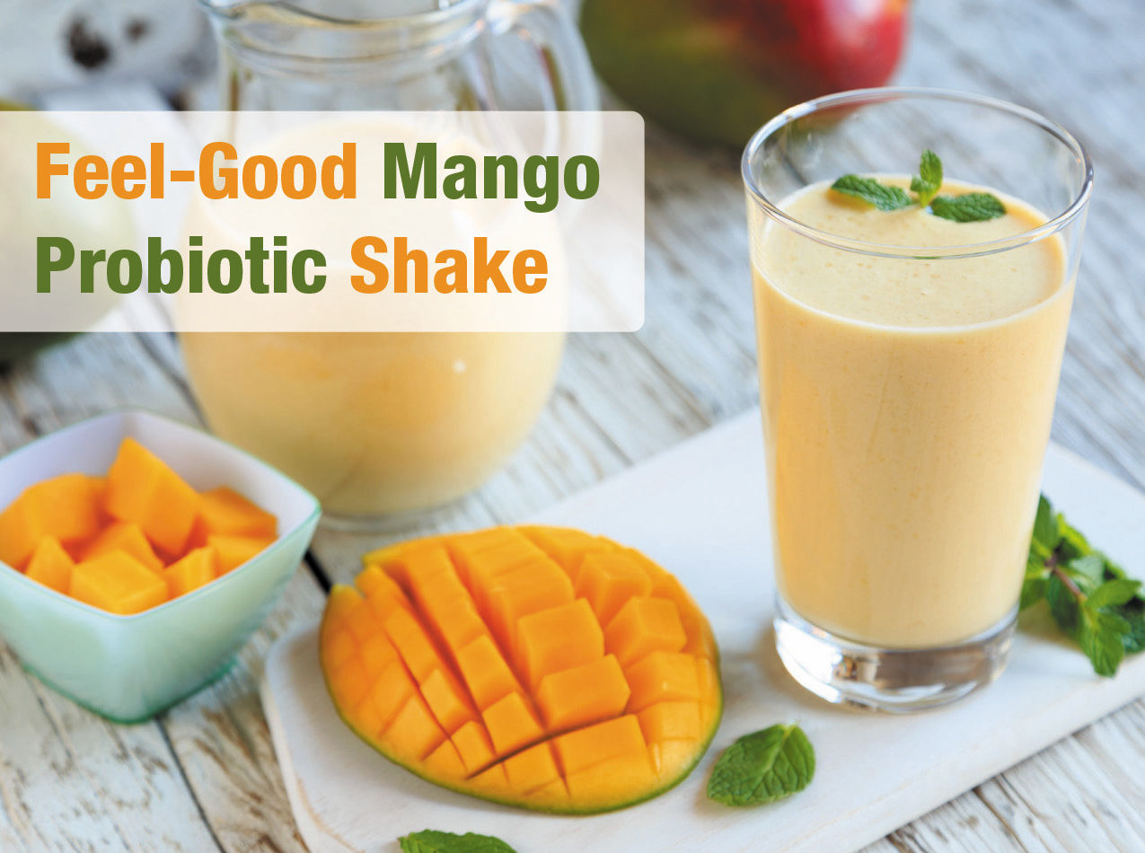 -Feel-Good Mango Probiotic Shake-image