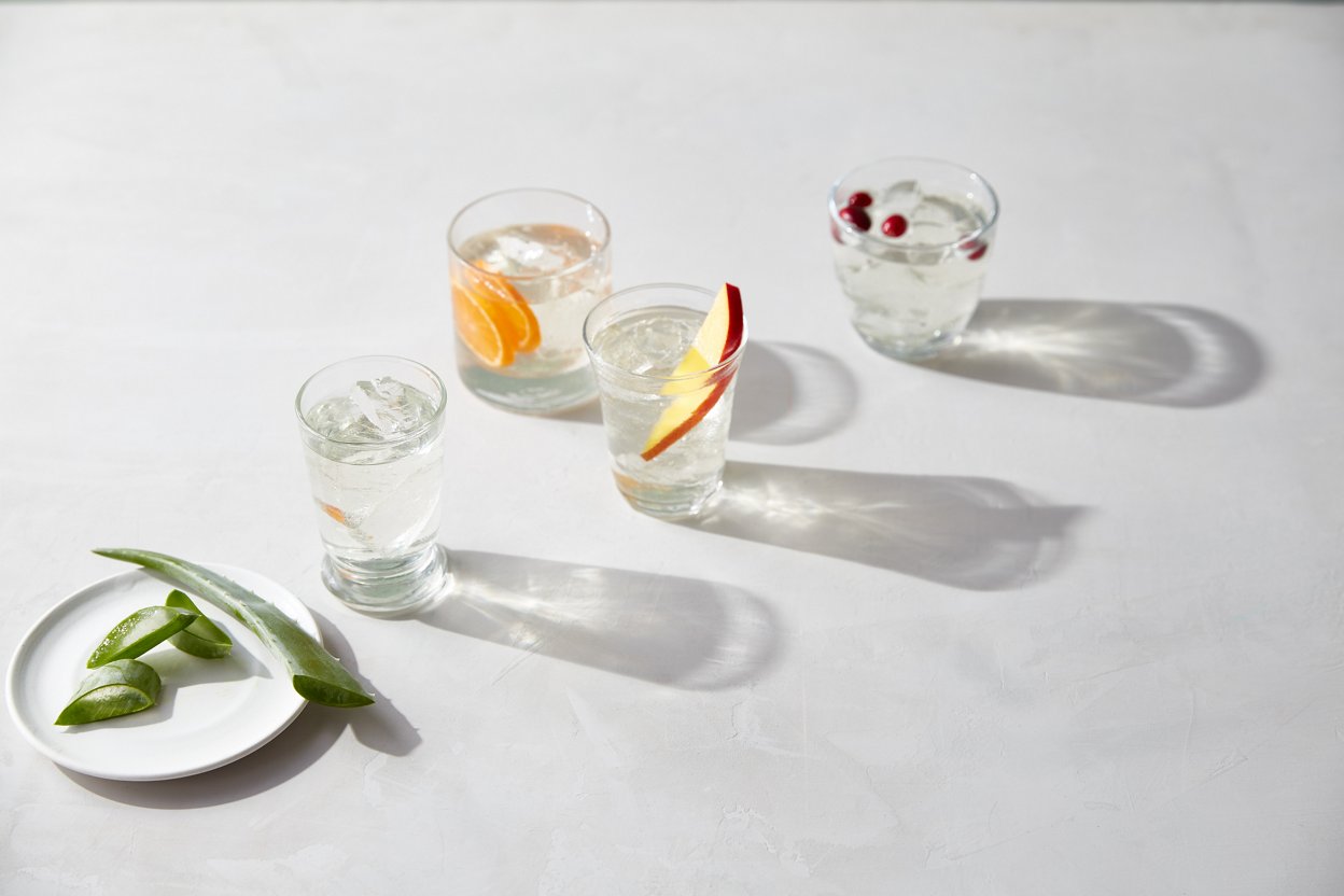 Various flavors of Herbal Aloe Concentrate