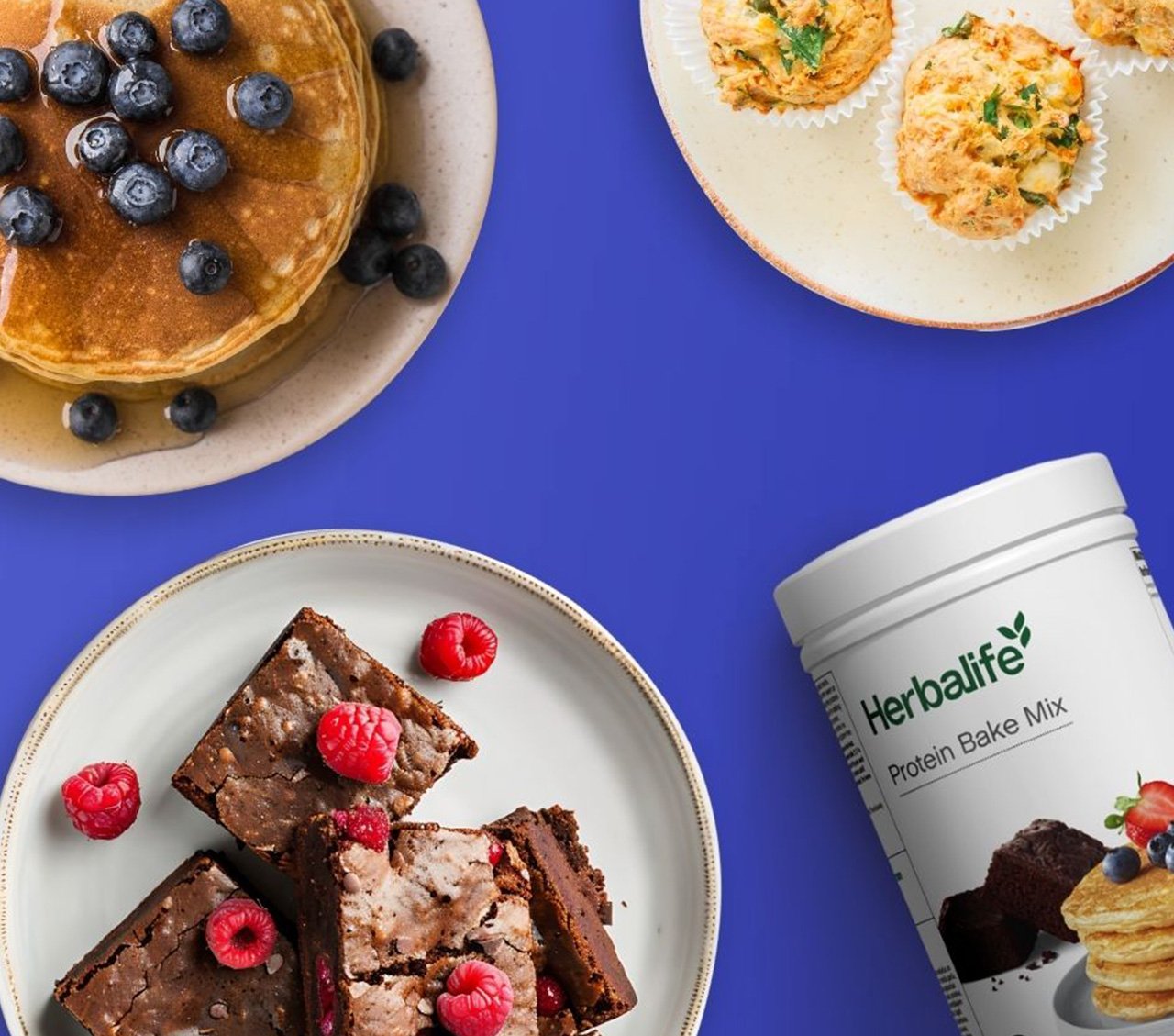 Protein Bake Mix Banner