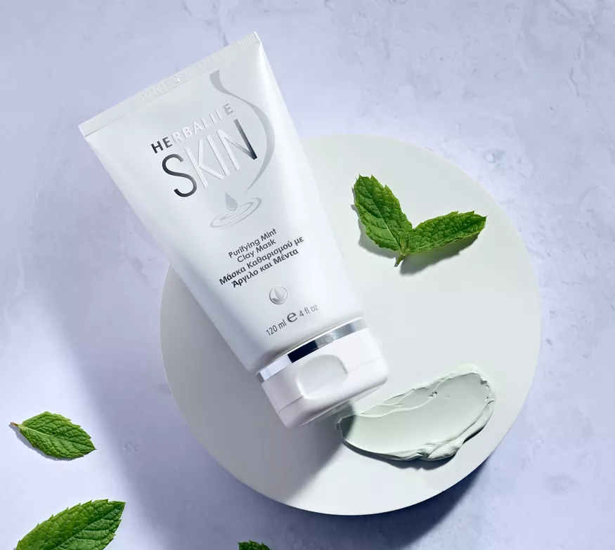 Herbalife SKIN Purifying Mint Clay Mask - prepared product