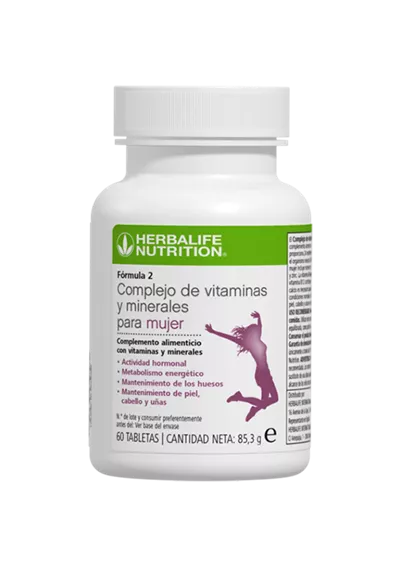 Formula 2 Complejo de vitaminas y minerales para mujer