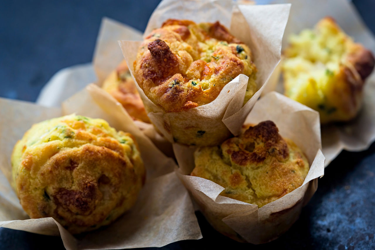 -​​Savoury Cheese Muffins-image