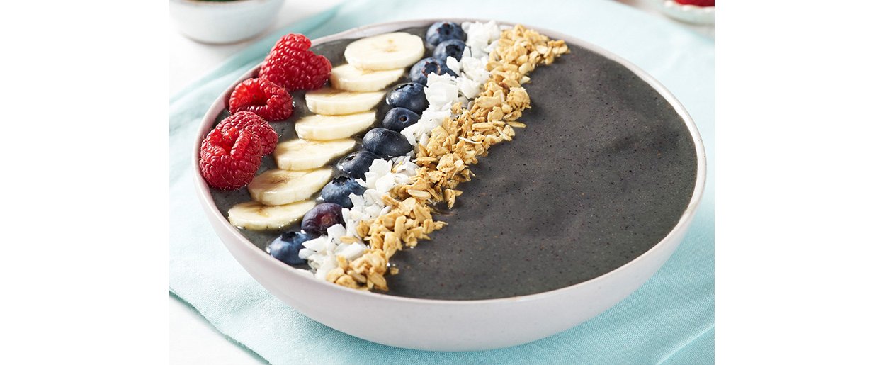 Bowl with fresh berries