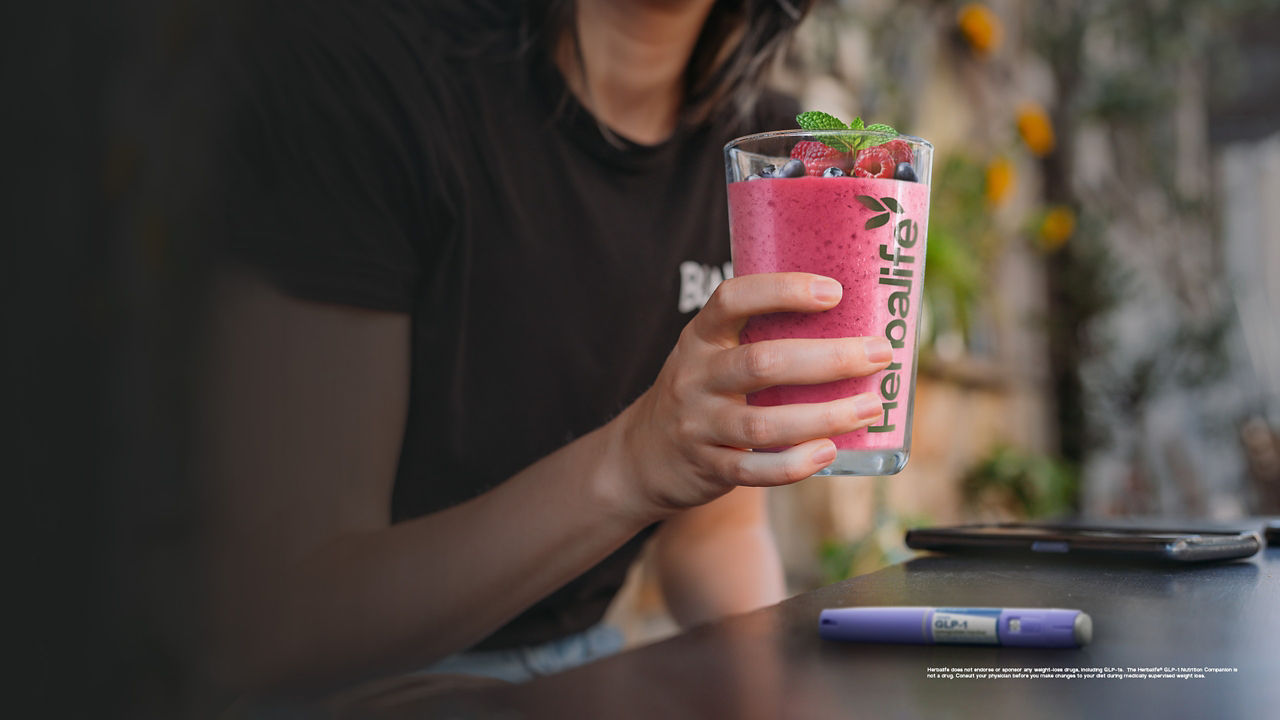 Feel good with the Herbalife® GLP-1 Nutrition Companion​ 