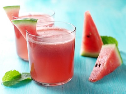 Watermelon collagen refresher